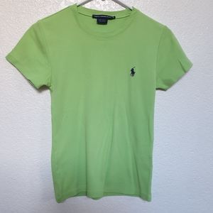 Ralph Lauren Sport Tshirt  Green short sleeves size S/M